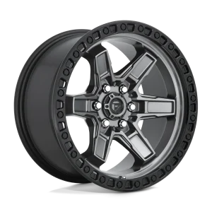 Fuel – D698 KICKER – Gunmetal – 17″x9″ 12mm – All weather Wheels – D69817908755